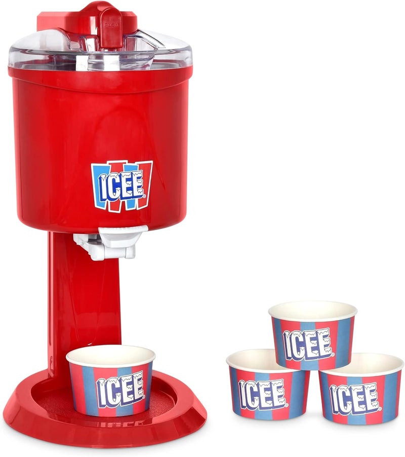 iscream Genuine ICEE at Home Soft Serve Ice Cream Maker for Classic Shakes and Drinks - Image 1